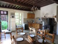 Plan piętra w obiekcie Rivierhuis aan de rivier bij Vézelay