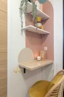 Plan piętra w obiekcie Studio de charme à 2 pas de Paris
