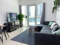 Půdorys ubytování Stylish apt Dubai Marina- Sea View-Tram 100m