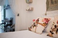 Posteľ alebo postele v izbe v ubytovaní Katoi House - Central Skyros Village
