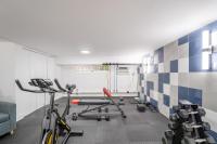 Das Fitnesscenter und&#47;oder die Fitnesseinrichtungen in der Unterkunft PRAIA Hotel Boutique &amp; Apartments Miami Beach