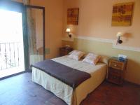 Posteľ alebo postele v izbe v ubytovaní Hotel Sierra de Araceli Lucena