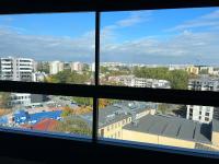 Widok na miasto Kraków z tego apartamentu