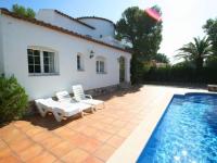 Plán poschodí v ubytovaní Villa en Ametlla de Mar con piscina privada y jardín, a solo 200m del mar, para 6 personas - HISP-217-45
