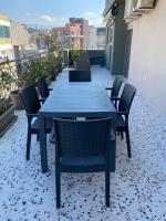 Balkón alebo terasa v ubytovaní ASIMINA apartment, Kerameikos Metro Station