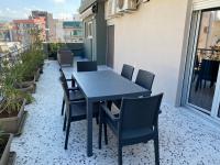 Balkón alebo terasa v ubytovaní ASIMINA apartment, Kerameikos Metro Station