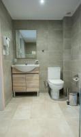 Koupelna v ubytování Palatino Hotel