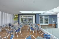 Reštaurácia alebo iné gastronomické zariadenie v ubytovaní Hotel Boa Vista