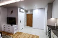 Kuchnia lub aneks kuchenny w obiekcie D Apartments Centrum Powietrze