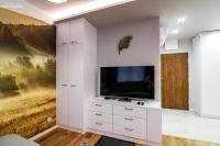 Telewizja i/lub zestaw kina domowego w obiekcie D Apartments Centrum Powietrze