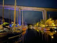 Plan piętra w obiekcie Charmante petite maison sur le port du légué