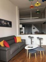 Część wypoczynkowa w obiekcie Hyper Centre Orléans : Magnifique appartement