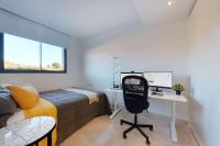 Postel nebo postele na pokoji v ubytování Luxury Townhouse in La Cala De Mijas