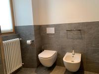 A bathroom at Casa Angelinat
