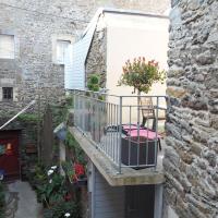 Balkon lub taras w obiekcie Appartement duplex et terrasse à St Servan-St Malo