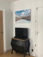 Telewizja i/lub zestaw kina domowego w obiekcie Studio Saint Germain des près
