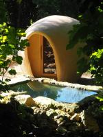 Plan piętra w obiekcie Cabane perchée Les Cabanes de Fallot - sauna bain-froid piscine naturelle