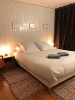 Posteľ alebo postele v izbe v ubytovaní Design loft in Chamonix Center