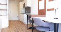 Půdorys ubytování Gehobenes Apartment mit Balkon
