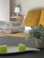 A bed or beds in a room at Premium Center Alameda