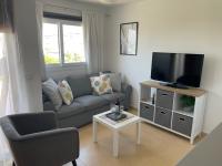 TV a/nebo společenská místnost v ubytování Casa Familia Condado de Alhama Murcia Spain