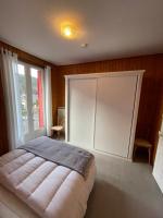 Posteľ alebo postele v izbe v ubytovaní Villa Prairie Mont-Dore 7 Appartements