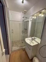 Kúpeľňa v ubytovaní Villa Prairie Mont-Dore 7 Appartements