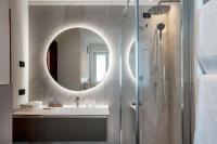 A bathroom at Hotel Chalet Sas Morin