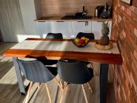 Kuchyň nebo kuchyňský kout v ubytování Apartament górski 595