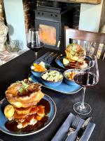 Comida en el bed and breakfast o alrededores