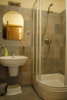 Koupelna v ubytování Apartmány Cestář Boží Dar