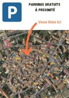 Plan piętra w obiekcie Maison de Caractère rénovée avec gout pour 2 personnes