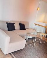 Posedenie v ubytovaní Brandnew beachfront appartment