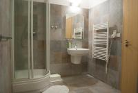 Koupelna v ubytování Apartmány Cestář Boží Dar