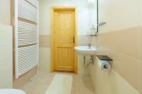 Koupelna v ubytování Apartmány Petra