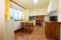 Kuchyň nebo kuchyňský kout v ubytování Apartmány Petra