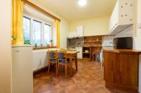 Kuchyň nebo kuchyňský kout v ubytování Apartmány Petra