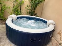 Plan piętra w obiekcie Villa climatisé avec piscine et jacuzzi