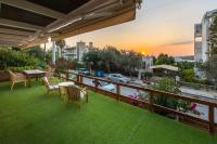 Balkón alebo terasa v ubytovaní Beachside Bungalows