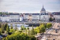 Widok na miasto Saint-Brévin-les-Pins z tego apartamentu