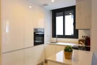 A kitchen or kitchenette at SOUL Malaga City Apartment