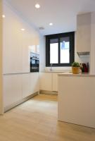 A kitchen or kitchenette at SOUL Malaga City Apartment