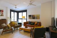 A seating area at SOUL Malaga City Apartment