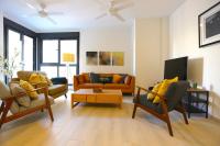 A seating area at SOUL Malaga City Apartment