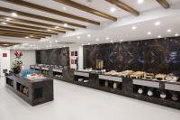 a store with a buffet of food on display at Sobit Sarovar Portico in Palolem