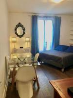 Posteľ alebo postele v izbe v ubytovaní Habitation CASSIOPEE