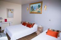 Hôtel du Mont Blancにあるベッド