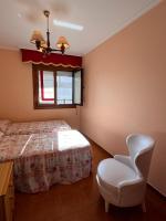 Posteľ alebo postele v izbe v ubytovaní Apartamento Edificio Cunchas