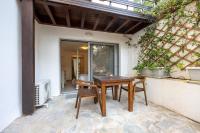Balkón alebo terasa v ubytovaní Beachside Bungalows