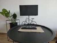 Televízia a/alebo spoločenská miestnosť v ubytovaní Skyloft Zagreb